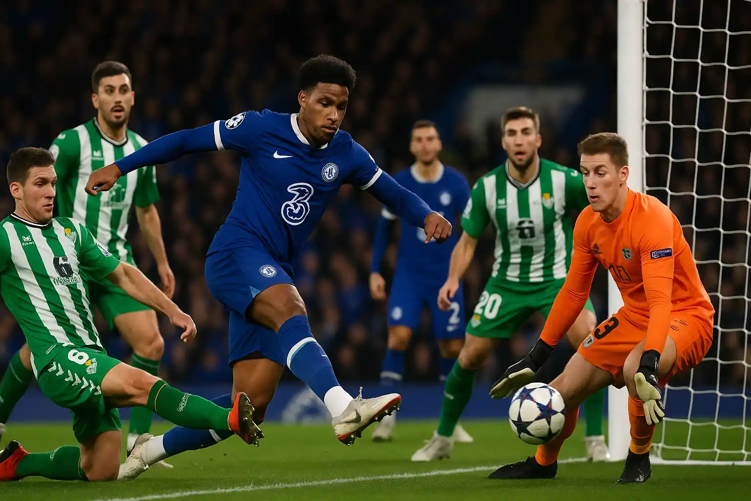 Chelsea vs Real Betis - Soi kèo trực tiếp bóng đá 02:00-29/5 3 Tình huống ghi bàn sẽ xảy ra giữa Chelsea và Real Betis
