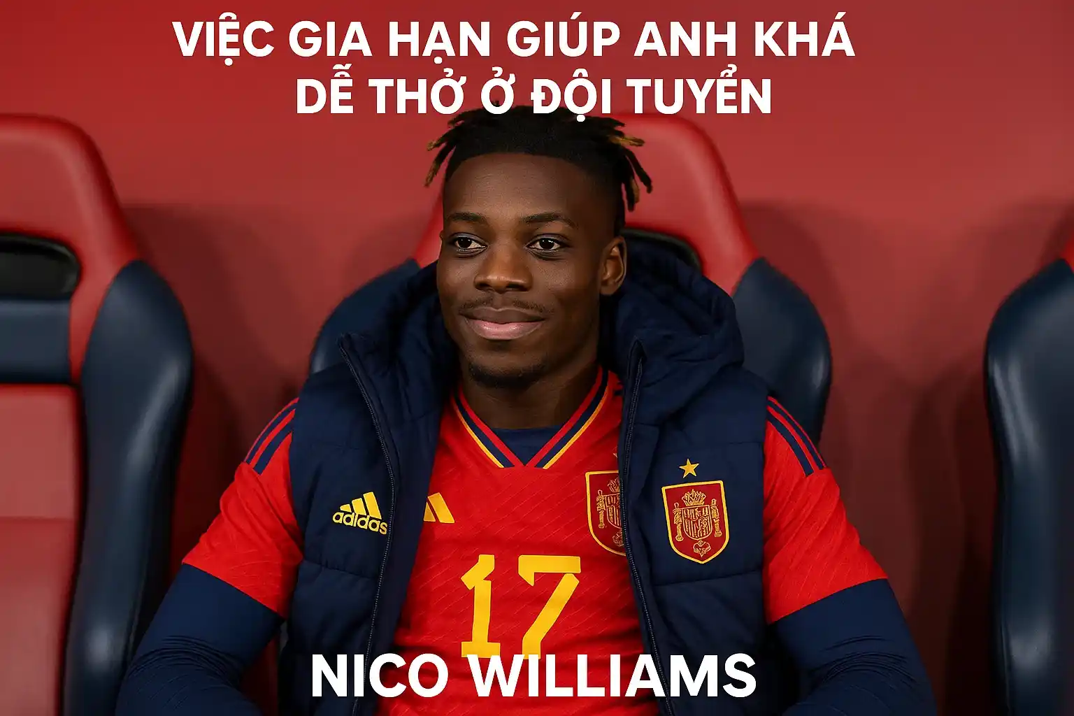 Nico Williams ký hợp đồng 10 năm với Bilbao, ai mà ngờ! 3 Việc gia hạn giúp anh khá dễ thở ở đội tuyển