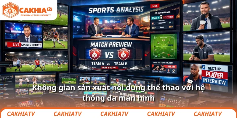 CEO Đoàn Văn Vương Võ với nền tảng CakhiaTV thể thao số 1 Không gian sản xuất nội dung thể thao của CEO Đoàn Văn Vương Võ